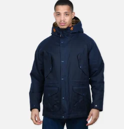 MANIFATTURA CECCARELLI Blousons & Manteaux<Fisherman Parka Navy
