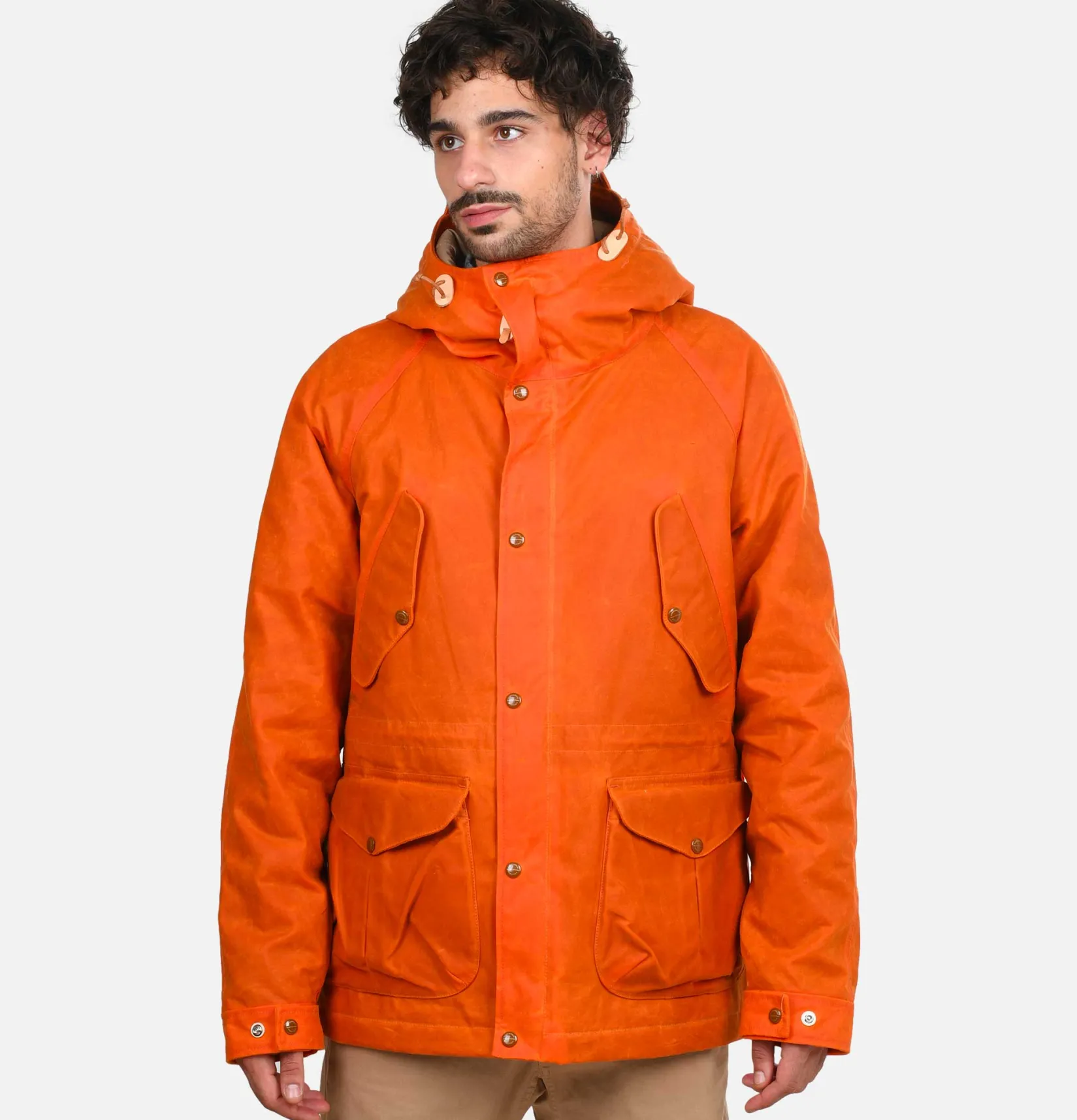 MANIFATTURA CECCARELLI Blousons & Manteaux<Fisherman Parka Orange