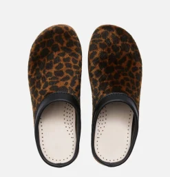 Homme YOGI FOOTWEAR Autres|Sandales<Floyd Animal Mule Leopard