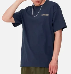 CARHARTT WIP T-shirts<Fold Duck Tee Air Force Blue