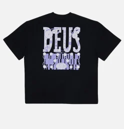 DEUS T-shirts<Full Circuit Tee Black