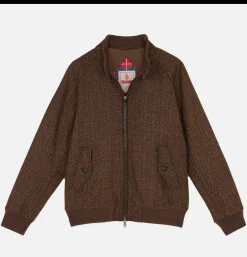 BARACUTA Vestes<G9 Herringbone Wool Bark