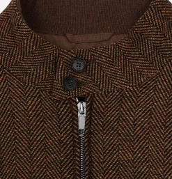 BARACUTA Vestes<G9 Herringbone Wool Bark