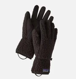 PATAGONIA ACCESSORIES Gants • Bonnets • Echarpes<Gant Retro Pile Black