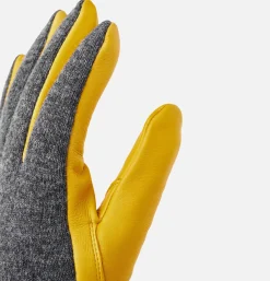 HESTRA Gants • Bonnets • Echarpes<Gants Deerskin Wool Tricot Charcoal
