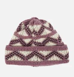 FOUND FEATHER Gants • Bonnets • Echarpes<Geo Beanie Purple