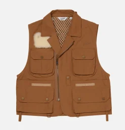 WOOLRICH Blousons & Manteaux<Gilet de pêche classique Beige