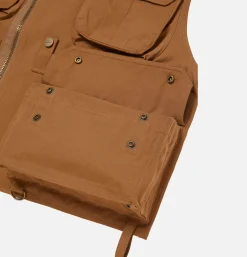WOOLRICH Blousons & Manteaux<Gilet de pêche classique Beige