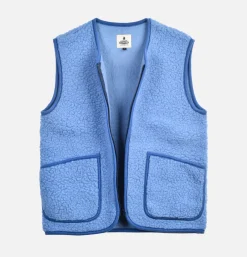 COLDBREAKER Sweats & Polaires<Gilet Pepitco Toyblue