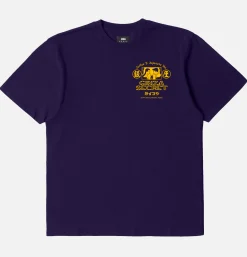 EDWIN T-shirts<Ginza Secret T-shirt Parachute Violet