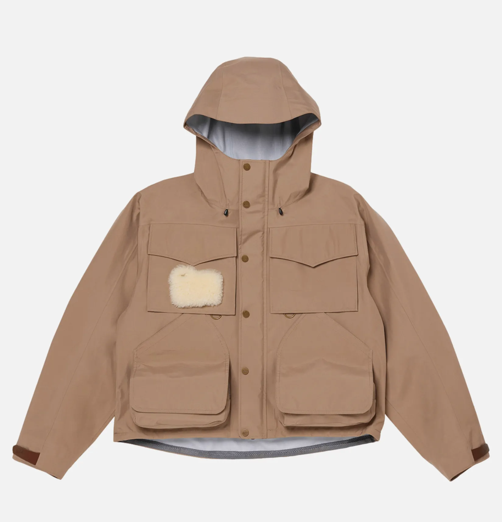 WOOLRICH Blousons & Manteaux<Goretex Fishing Jacket Beige