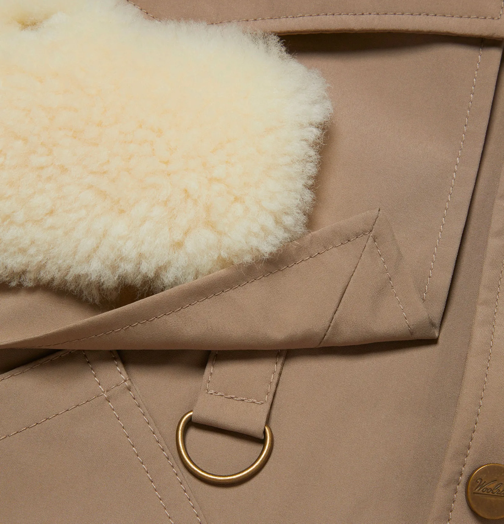 WOOLRICH Blousons & Manteaux<Goretex Fishing Jacket Beige