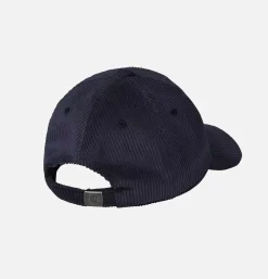 CARHARTT WIP Chapeaux & Casquettes<Harlem Cord Cap Dark Navy