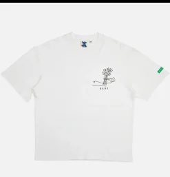 DEUS T-shirts<Hauntology Tee Vintage White