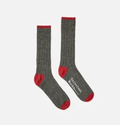 Homme UNIVERSAL WORKS Chaussettes<Hike Sock Wool Derby
