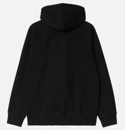 CARHARTT WIP Sweats & Polaires<Hooded Chase Jacket Black