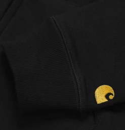 CARHARTT WIP Sweats & Polaires<Hooded Chase Jacket Black