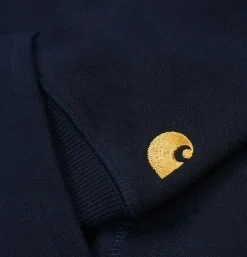 CARHARTT WIP Sweats & Polaires<Hooded Chase Sweat Dark Navy