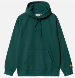 CARHARTT WIP Sweats & Polaires<Hoodie Chase Sweat Botanic Green