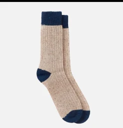 Homme BARBOUR Chaussettes<Houghton Socks Stone/navy