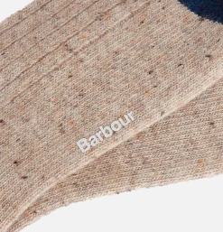 Homme BARBOUR Chaussettes<Houghton Socks Stone/navy