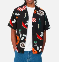 CARHARTT WIP Chemises<Isis Maria Dinner Shirt Black