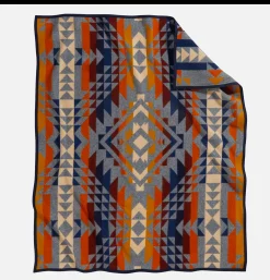 PENDLETON Maison<Jacquard Napped Throw Grey