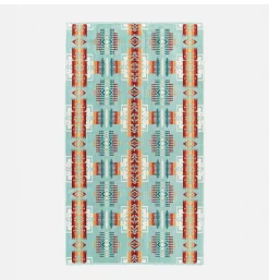 PENDLETON Maison<Jacquard Spa Towel Chief Jospeh Aqua