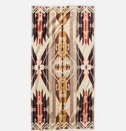 PENDLETON Maison<Jacquard Spa Towel Whitesands