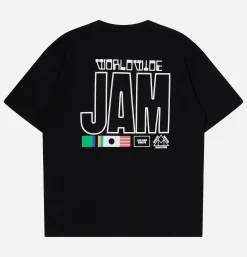 EDWIN T-shirts<Jam Ts Noir