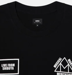 EDWIN T-shirts<Jam Ts Noir