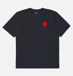 EDWIN T-shirts<Japanese Sun Tee Shirt Navy