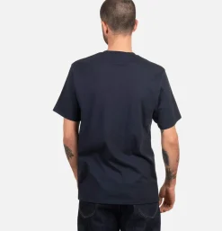 EDWIN T-shirts<Japanese Sun Tee Shirt Navy