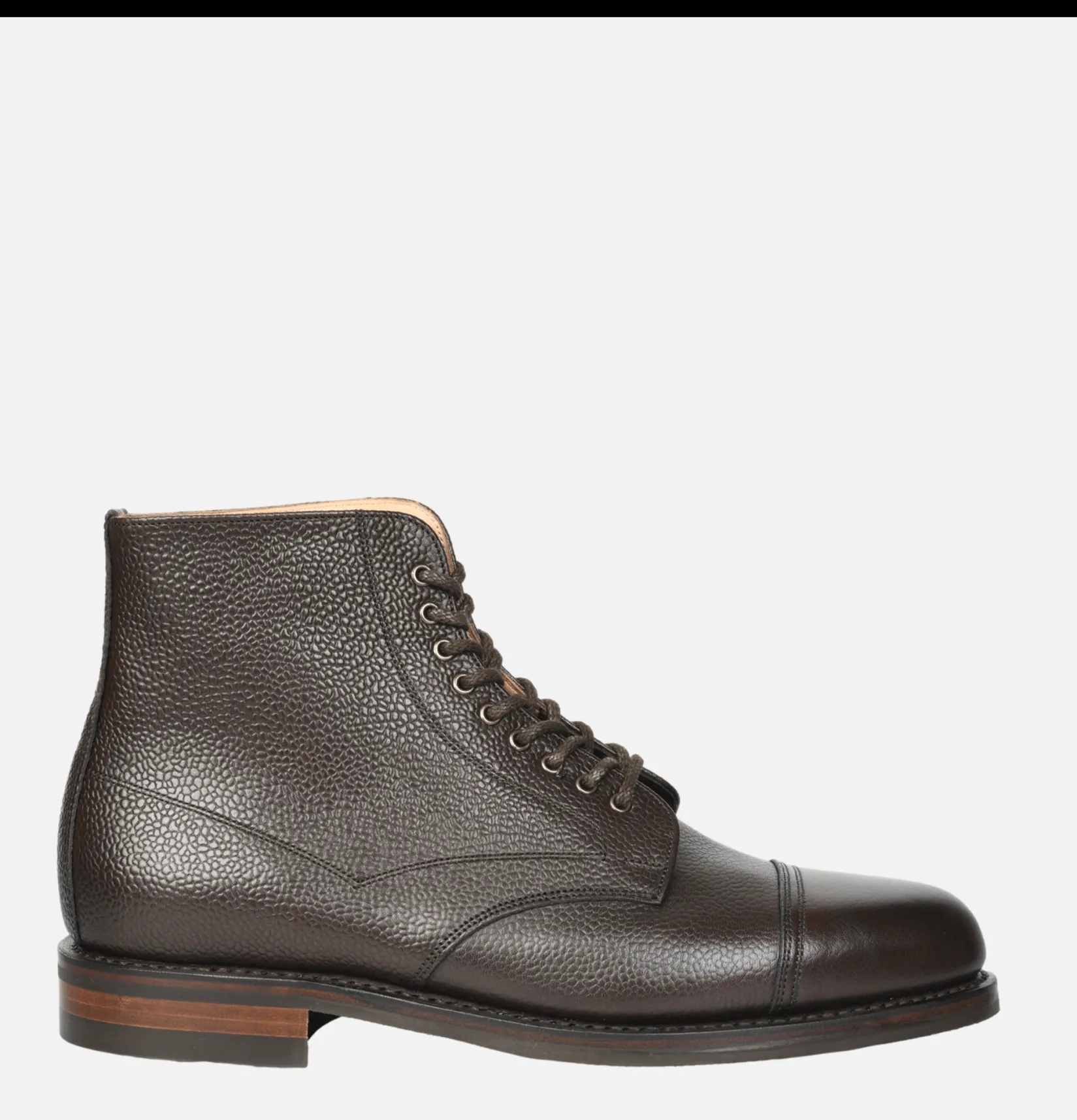 Homme JOSEPH CHEANEY Bottes<Jarrow Iii Walnut Grain Marron