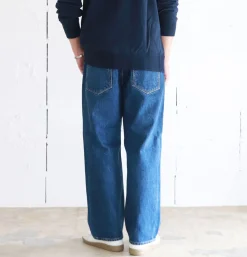 HATSKI Jeans<Jean 22003 Wide Used Blue