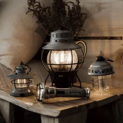 BAREBONES Outdoor<Lanterne Beacon Light Grise