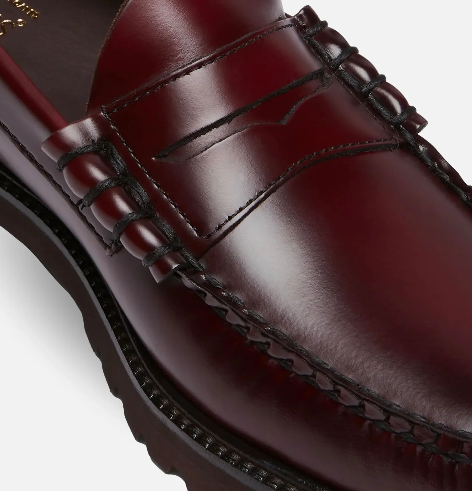 Homme G.H. BASS Mocassins<Larson 90's Penny Loafer Wine