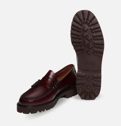 Homme G.H. BASS Mocassins<Larson 90's Penny Loafer Wine