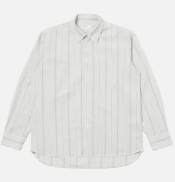UNIVERSAL WORKS Chemises<Lazy Day Shirt Sidney Stripe E