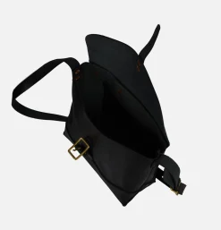 HERITAGE LEATHER COMPANY Sacs Bandoulière<Leather Mini Shoulder Bag Noir
