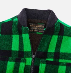 FILSON Vestes|Blousons & Manteaux<Lined Mackinaw Wool Vest Green