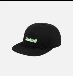 CARHARTT WIP Chapeaux & Casquettes<Liquid Script Cap Black