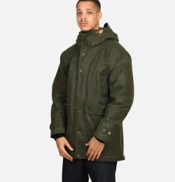 MANIFATTURA CECCARELLI Blousons & Manteaux<Long Moutain Parka Wax Green