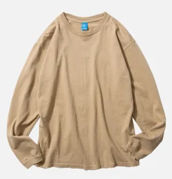 GOOD ON T-shirts<Long Sleeve Crew Tee Coyote