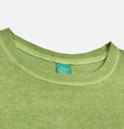 GOOD ON T-shirts<Long Sleeve Crew Tee Matcha