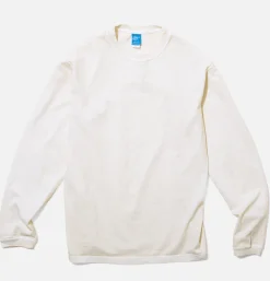 GOOD ON T-shirts<Long Sleeve Crew Tee Natural