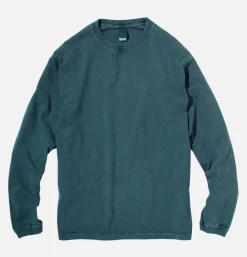 GOOD ON T-shirts<Ls Crew Sweat Slate Gray