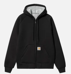 CARHARTT WIP Sweats & Polaires<Lux Hooded Jacket Black