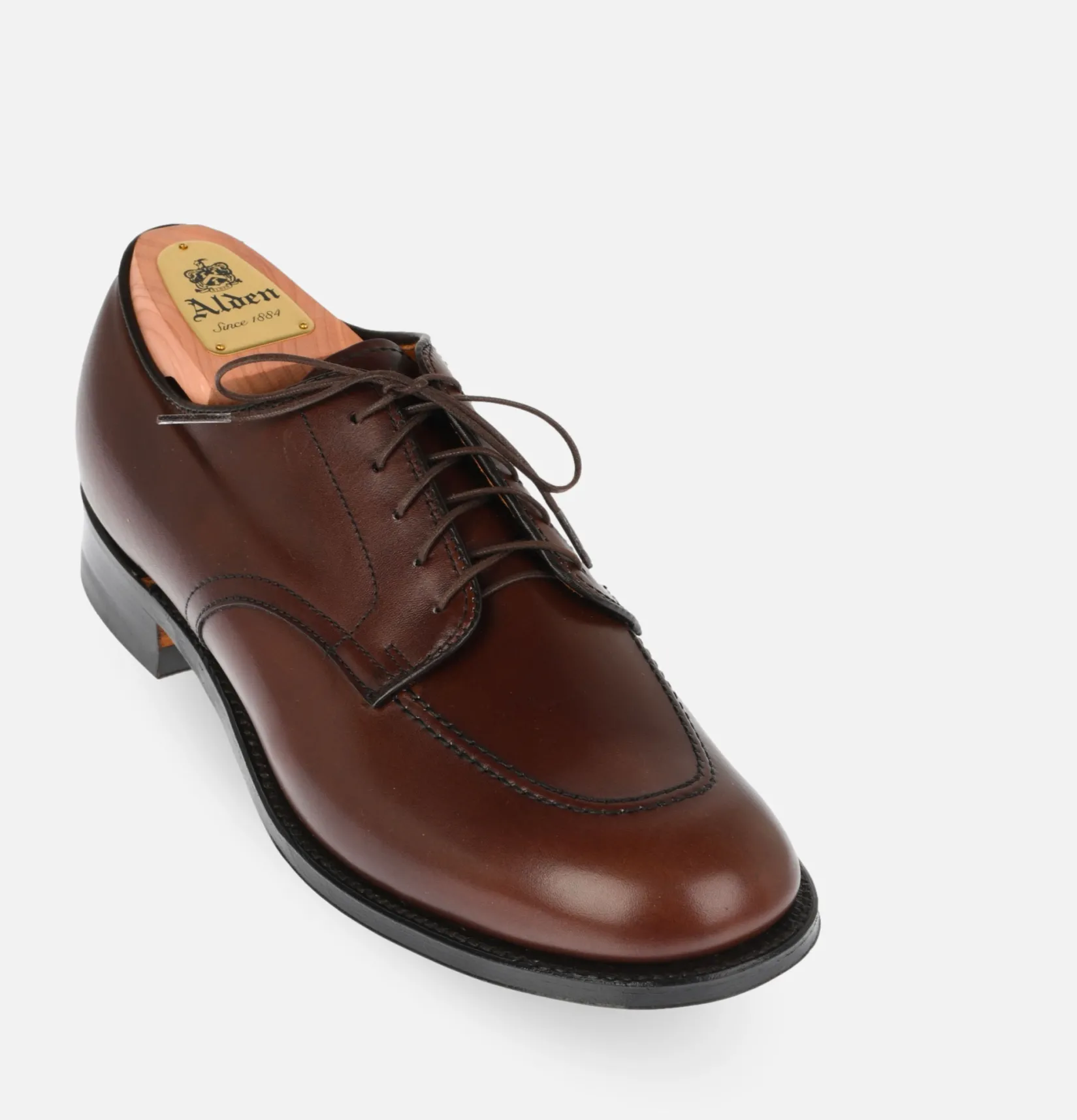 Homme ALDEN SHOE CO Chaussures<M2608 - Chaussures U-tip Brown Vegano