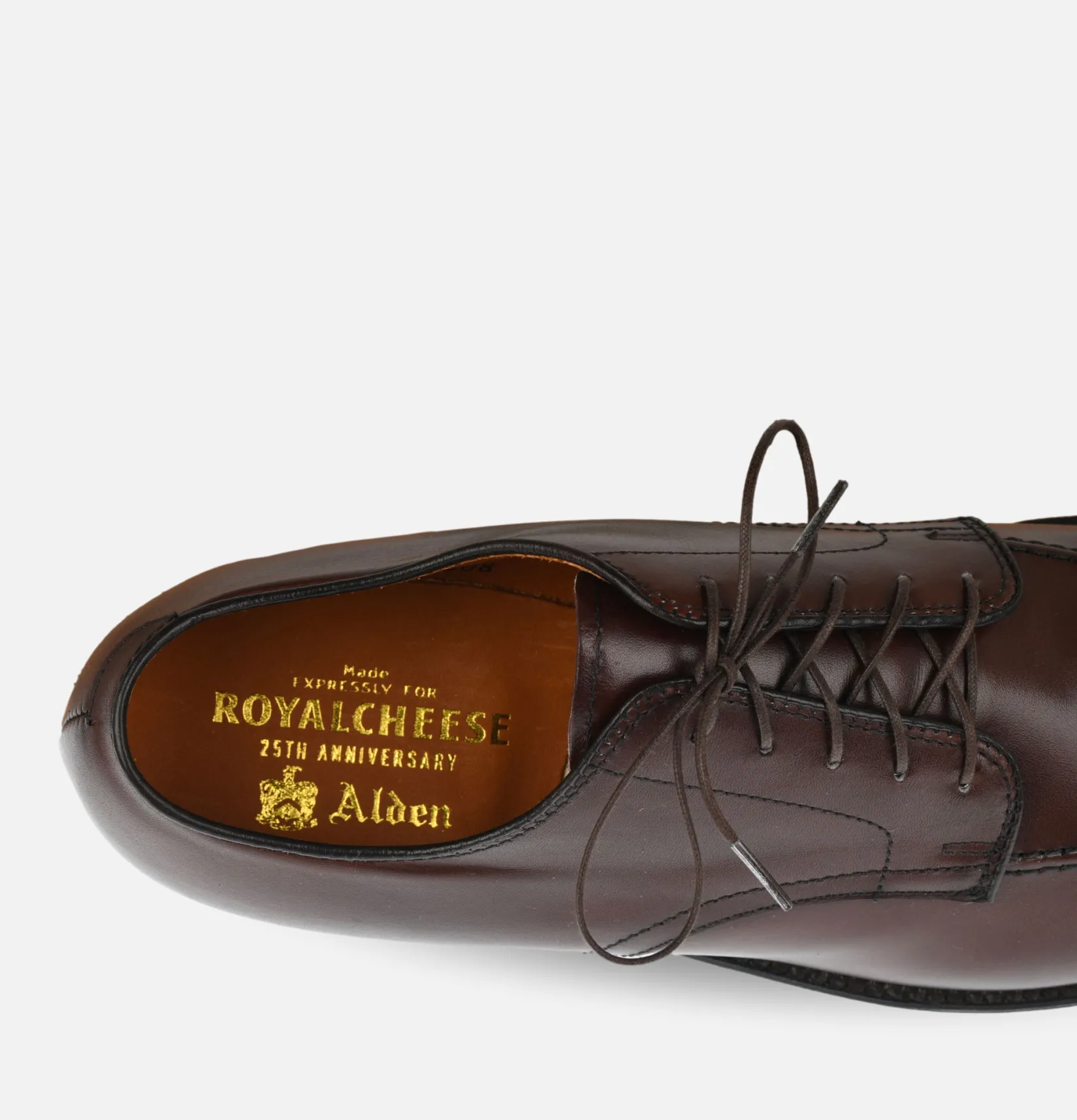 Homme ALDEN SHOE CO Chaussures<M2608 - Chaussures U-tip Brown Vegano